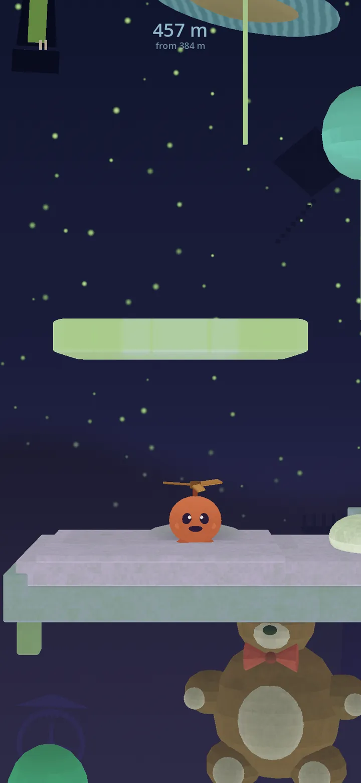 Ittako — reaching the bed at 450 metres